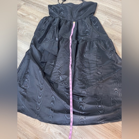 KATE SPADE NY x TARGET Tiered Ruffle Midi Tank Dress Black Size Medium - Picture 10 of 15